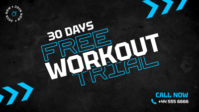 30 Days Workout Facebook event cover Image Preview