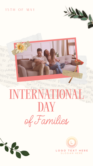 Day of Families Scrapbook Facebook story Image Preview