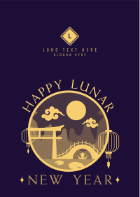 Happy Lunar Year Flyer Image Preview