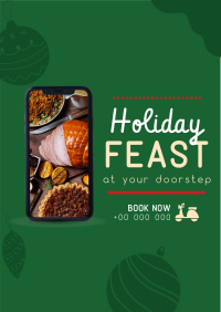 Holiday Delivery Flyer Design