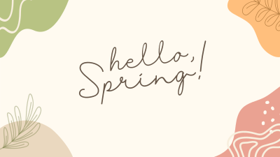 Hey Hello Spring Facebook event cover Image Preview