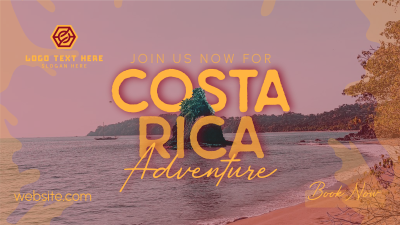 Welcome To Costa Rica Facebook event cover Image Preview