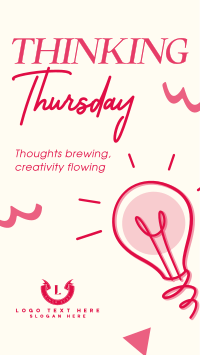 Thinking Thursday Thoughts Instagram Story Design