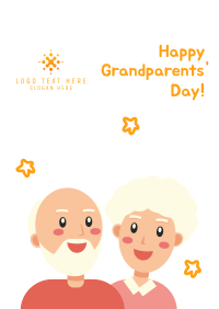 Grandparents Day Illustration Greeting Poster Image Preview