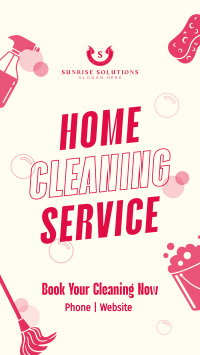 Contemporary Cleaning Service Instagram Reel Image Preview