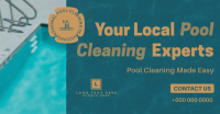 Local Pool Cleaners Facebook ad Image Preview
