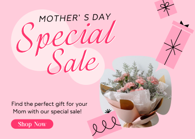 Supermoms Special Discount Postcard Image Preview
