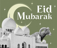 Eid Mubarak Tradition Facebook Post Design