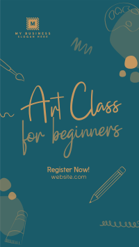 Doodle Class Instagram reel Image Preview