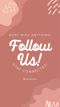 Stay Connected Instagram Story Design