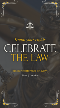 Legal Celebration Facebook Story Design