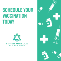 Vaccinate Instagram Post Design