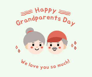 Happy Grandparents Day Facebook post Image Preview