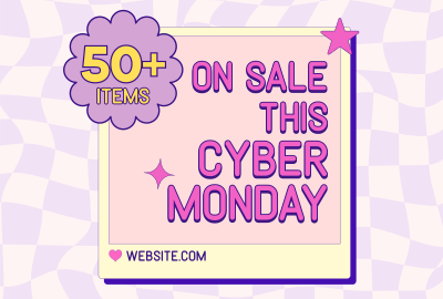 Cute Cyber Deals Pinterest board cover Image Preview