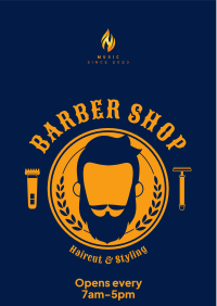 Premium Barber Flyer Image Preview