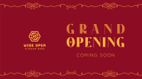 Elegant Grand Opening Facebook Event Cover Image Preview