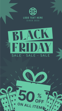 Black Friday Sale Facebook story Image Preview