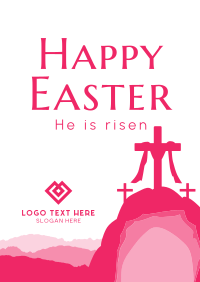 Easter Sunday Poster Design