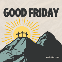 Good Friday Calvary Instagram post Image Preview