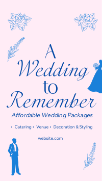 Affordable Wedding Packages TikTok Video Image Preview