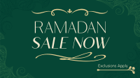 Ornamental Ramadan Sale Facebook event cover Image Preview