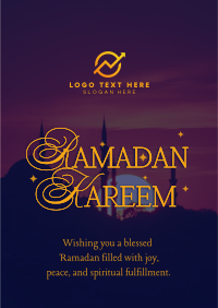 Ramadan Sunset Flyer Image Preview
