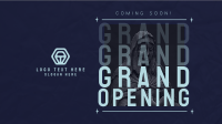 Grand Launching Facebook Event Cover Design