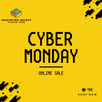 Pixel Cyber Sale Instagram post Image Preview