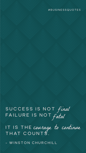 Success Isn't Final Instagram story Image Preview