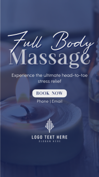 Full Body Massage Instagram Story Brandcrowd Instagram Story Maker