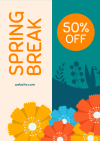 Spring Break Sale Flyer Image Preview