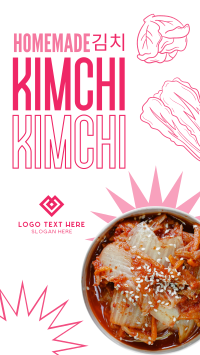 Homemade Kimchi TikTok Video Design