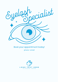 Eyelash Specialist Flyer Design