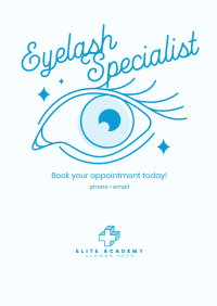 Eyelash Specialist Flyer Image Preview