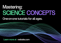 Science Mastery Tutorial Postcard Design