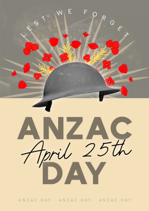 Anzac Day Flyer Image Preview