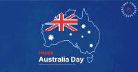 Australian Map Stroke Facebook Ad Design