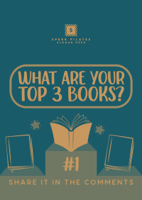 Your Top 3 Books Poster Image Preview