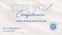 Tailored Fit Clothes Facebook Event Cover Design