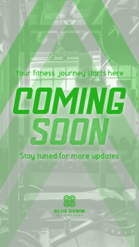 Coming Soon Fitness Gym Teaser Instagram Reel Image Preview