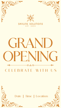 Grand Opening Celebrate TikTok Video Image Preview