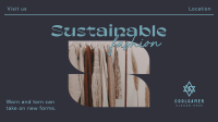 Elegant Minimalist Sustainable Fashion Video Image Preview