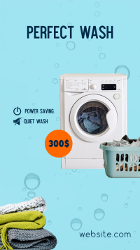 Featured Washing Machine  Facebook Story Design