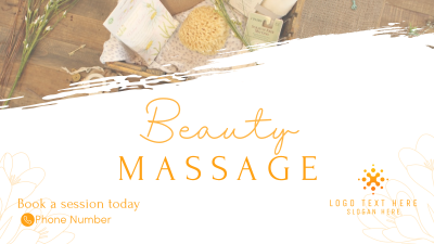 Beauty Massage Facebook event cover Image Preview