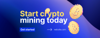 Crypto Journey Facebook Cover Design