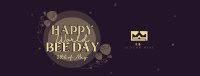 Happy World Bee Facebook cover Image Preview