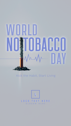 No Tobacco Day Instagram story Image Preview