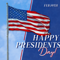 Presidents Day Celebration Instagram post Image Preview