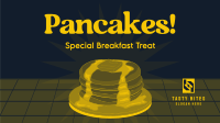 Retro Pancake Breakfast Facebook Event Cover Image Preview