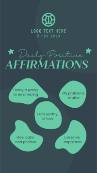 Affirmations To Yourself Instagram Story Design